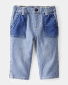 Bébé Jean en denim Hickory d'inspiration rétro - Lavage cornouailles, image 1 sur 4 diapositives
