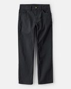 Boys Cotton Chino Pants - Black, image 1 of 4 slides