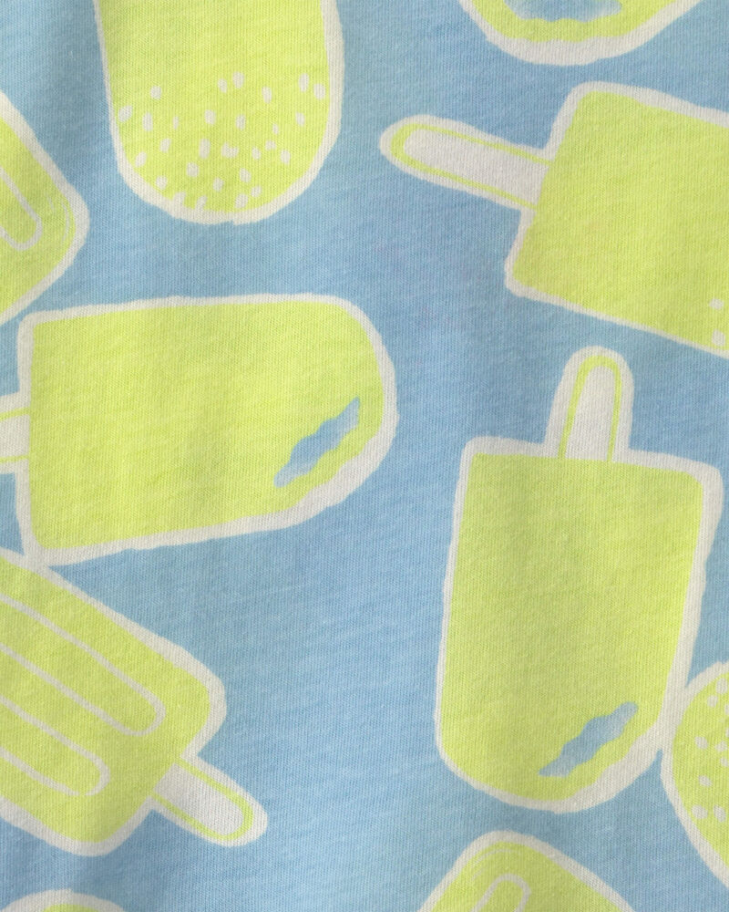 Baby Boy Popsicle Tank Top - Blue/Green, image 2 of 3 slides