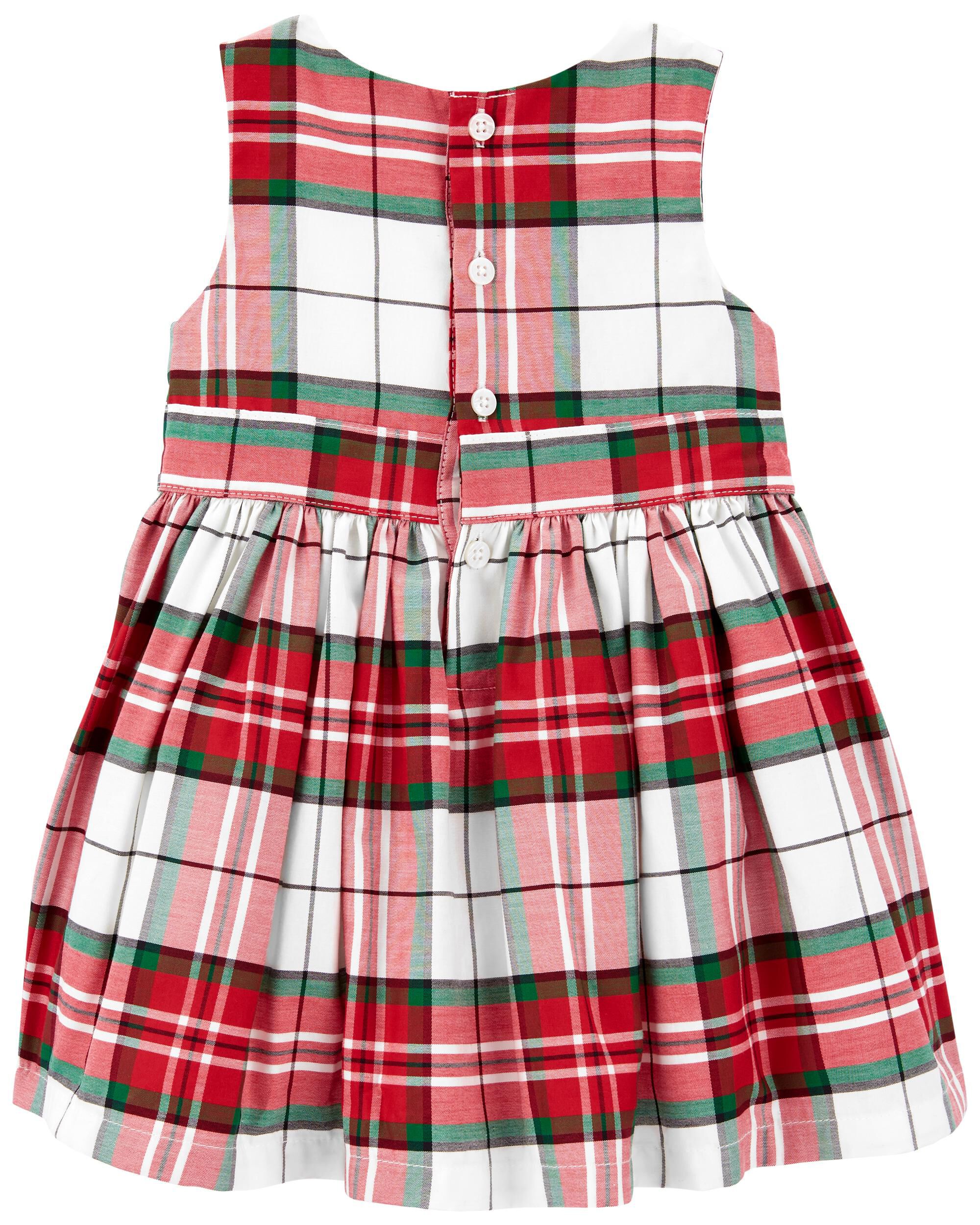 Multi Plaid Sateen Holiday Dress Carter s Canada