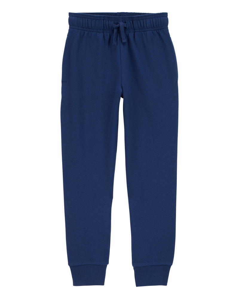 Kid Pull-On Drawstring Joggers, image 1 of 4 slides