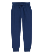 Kid Pull-On Drawstring Joggers, image 1 of 4 slides