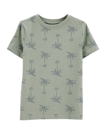 Kid Palm Tree Cotton-Blend - Green, 