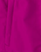 Toddler Girl 2 Piece Solid Snowsuit With Chest Pocket- Purple, image 6 of 13 slides