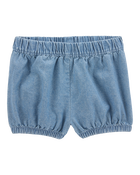 Baby Girl 3-Piece Outfit Set - Yellow/Chambray, image 2 of 5 slides