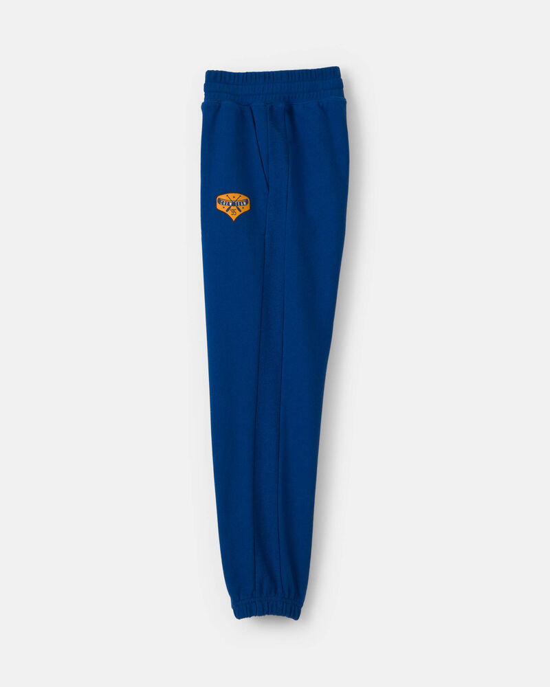 Boys French Terry Joggers - Blue, image 3 of 5 slides