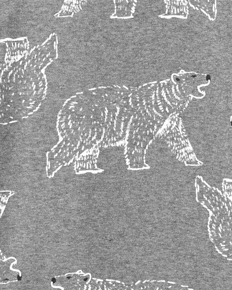 Kid 4-Piece Wolf 100% Snug Fit Cotton Pyjamas, image 2 of 4 slides