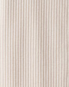 Baby Girl Bow Cotton Long-Sleeve Snug Fit Sleeper - Brown, image 4 of 5 slides