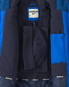 Boys  2 Piece Snowsuit With Chest Pocket- Royal Blue, image 6 of 13 slides