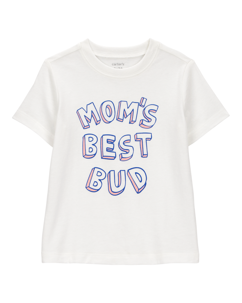 Toddler Boy Mom's Best Bud Graphic Tee, image 1 of 3 slides