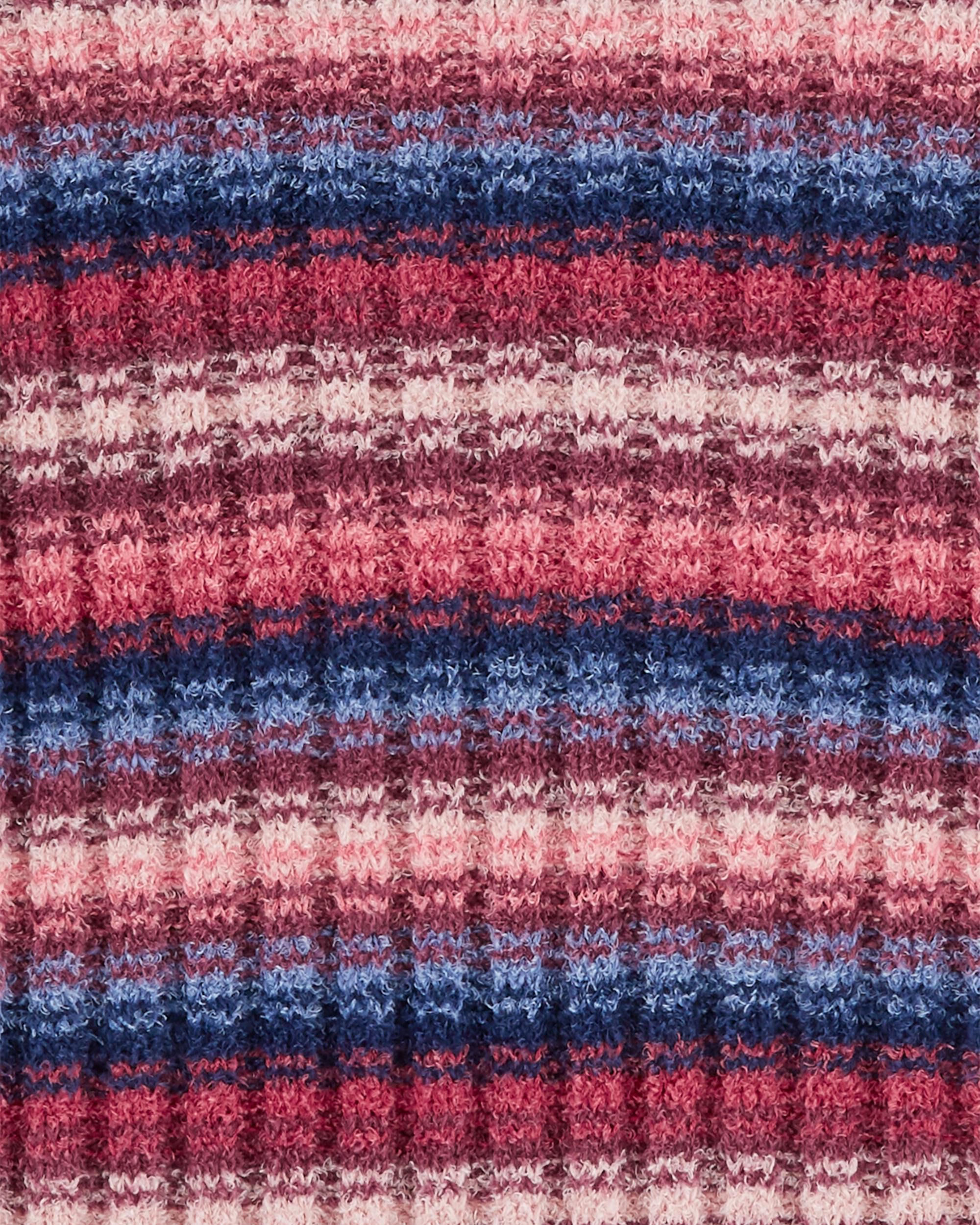 Pink and purple striped sweater hotsell