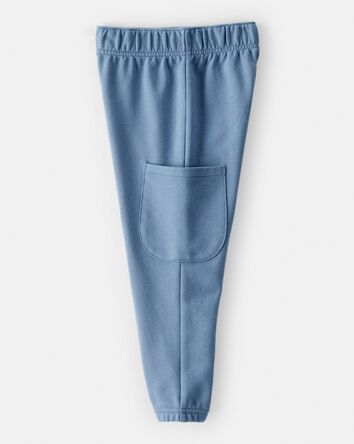 Toddler Boy Striped French Terry Long-Sleeve Tee & Pant Set - Blue, 