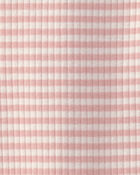 Baby Girl Striped Sleeveless Romper - Pink, image 2 of 3 slides