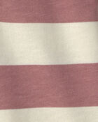 Toddler Girl Organic Cotton French Terry Rugby Polo, image 3 of 3 slides
