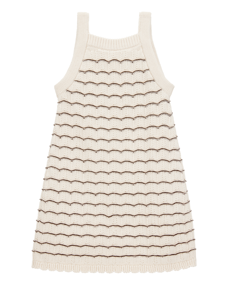 Enfant en bas âge Robe-chandail à rayures, image 2 sur 4 diapositives