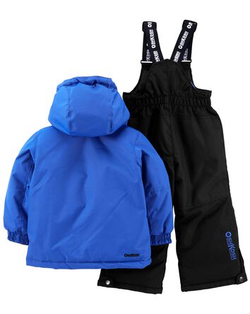 Baby 2-Piece Snowsuit With Bonus Hat And Neck Warmer, 