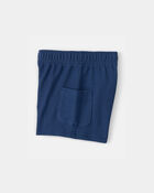 Toddler Boy 2-Piece Car Top & Short Set - Blue, image 2 of 6 slides