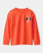 Kid Halloween Video Game Long-Sleeve Graphic Tee, image 1 of 5 slides