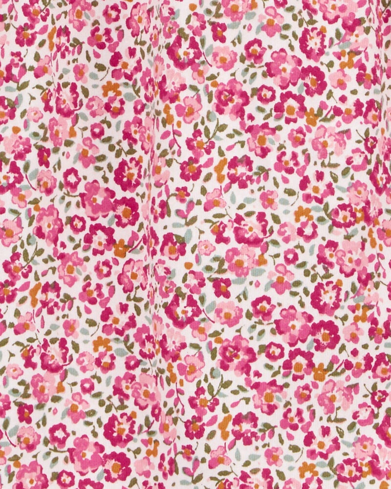 Toddler Floral Jersey Dress, image 3 of 4 slides
