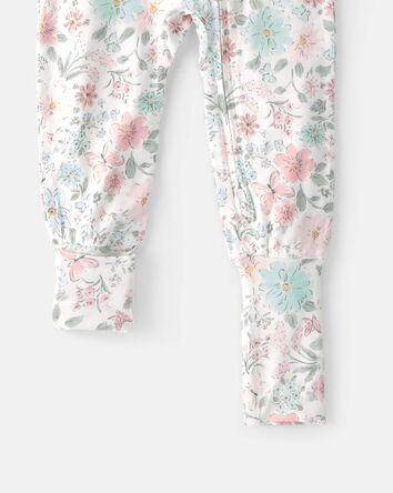 Toddler Girl Butterfly Garden PurelySoft 1-Piece Pyjama, 