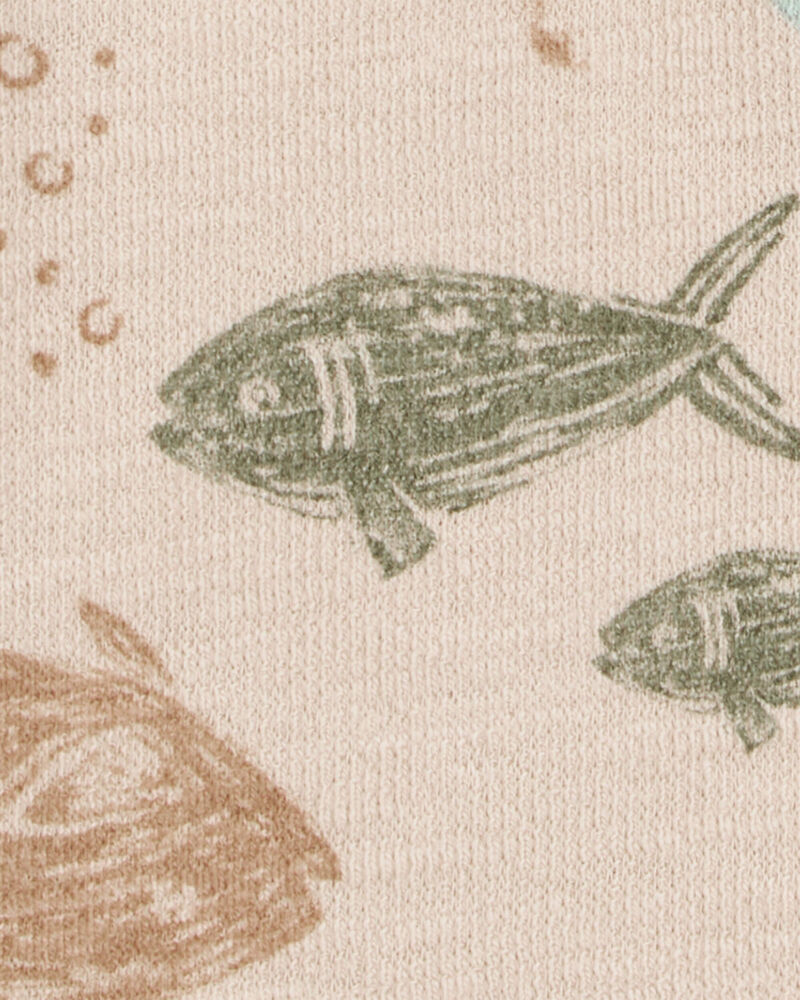 Enfant en bas âge Chemise boutonnée à motifs marins, image 2 sur 3 diapositives
