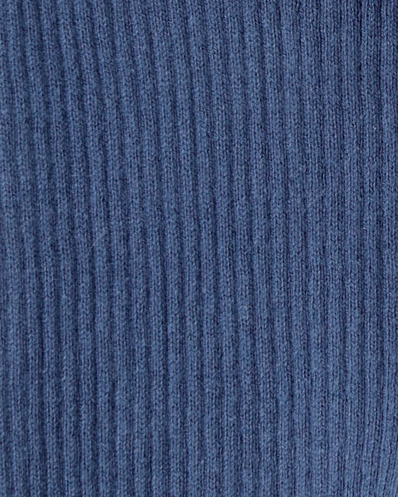 Baby Girl 2-Piece Plaid Short-Sleeve Outfit Set - Blue, image 4 of 5 slides