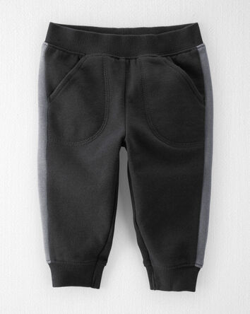 B&eacute;b&eacute; - Ensemble 2 pi&egrave;ces haut et pantalon en molleton fait avec du coton biologique, 
