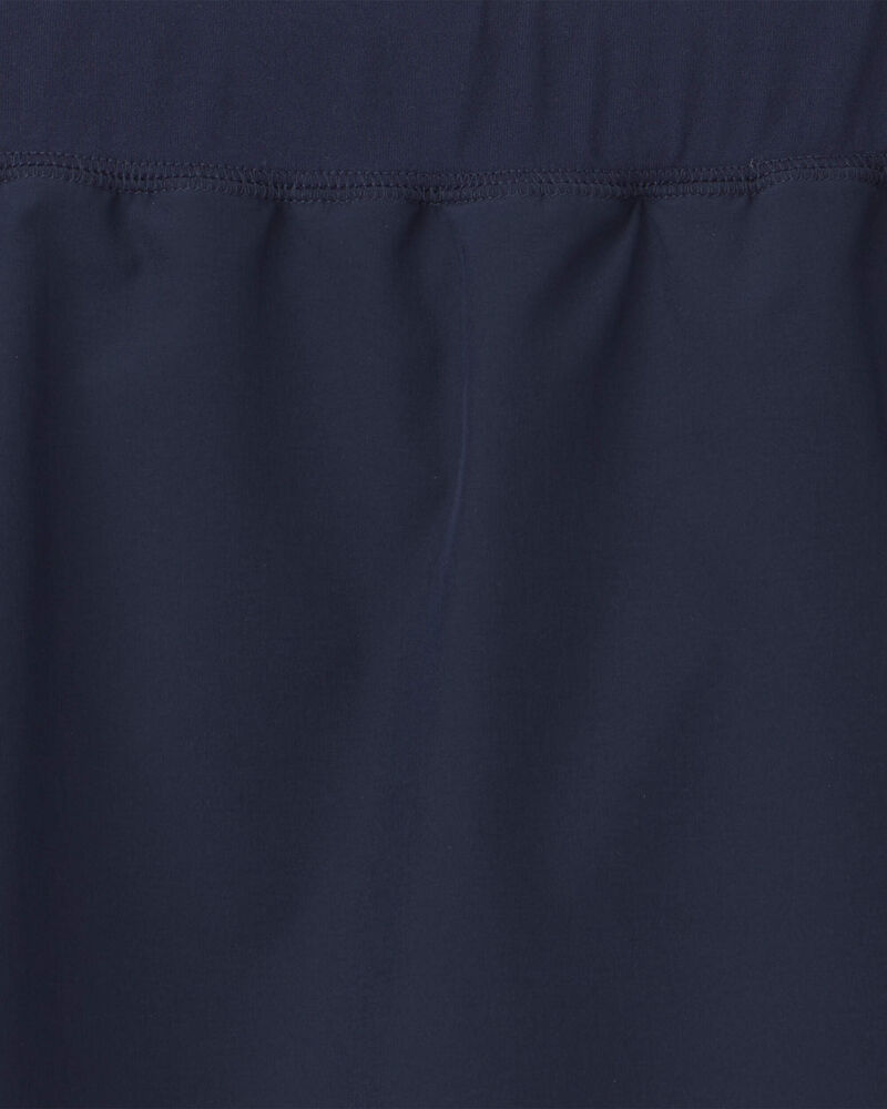 Filles - Jupe-short sportive d&rsquo;uniforme - Bleu marine, image 3 sur 3 diapositives