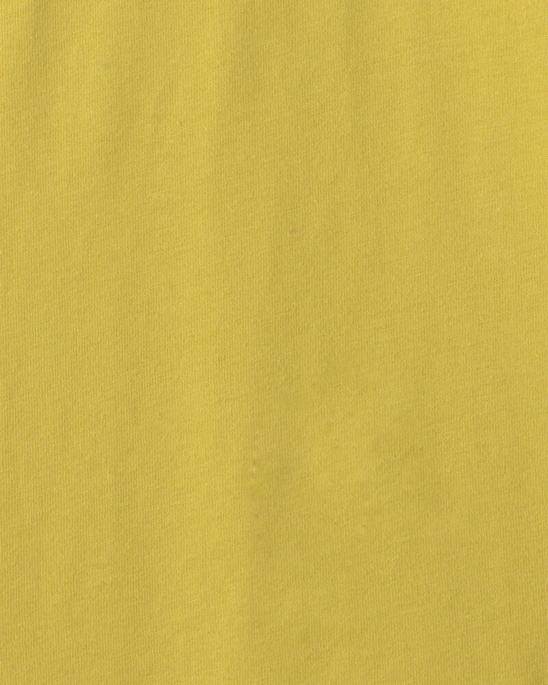 Boys Striped Long-Sleeve T-Shirt - Yellow/Cream, image 2 of 3 slides