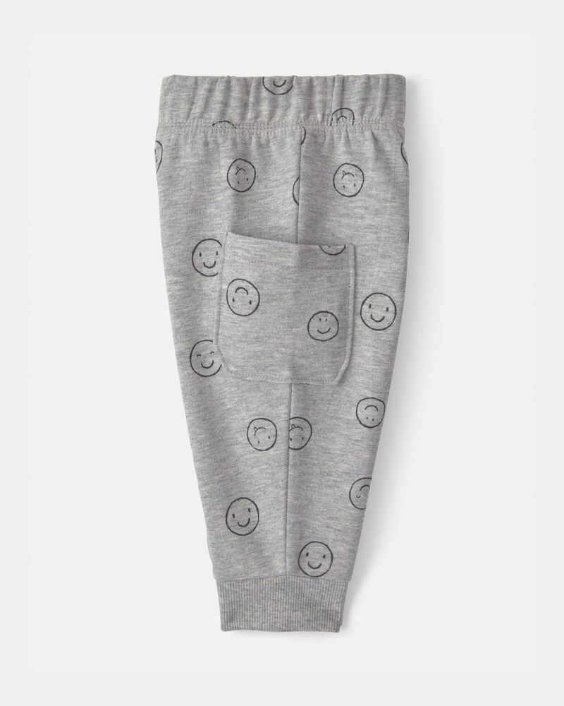 Baby Boy 2-Piece 'Little Buddy' Bodysuit & Pant Set - Red/Grey, image 4 of 7 slides