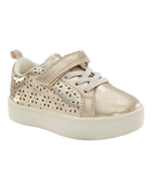 Tout-petit Espadrilles à tige haute à paillettes - Doré, image 1 sur 7 diapositives
