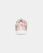 Baby Girl Every Step&reg; First Walker Heart Colour  Block Sneakers - Pink/Gold, image 3 of 6 slides