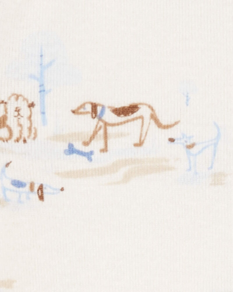 Bébé Emballage multiple de 6 cache-couches à manches longues à motifs de chiens, image 4 sur 9 diapositives