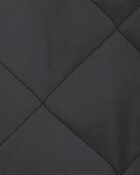 Toddler Quilted Fleece Lined Jacket, image 3 of 3 slides