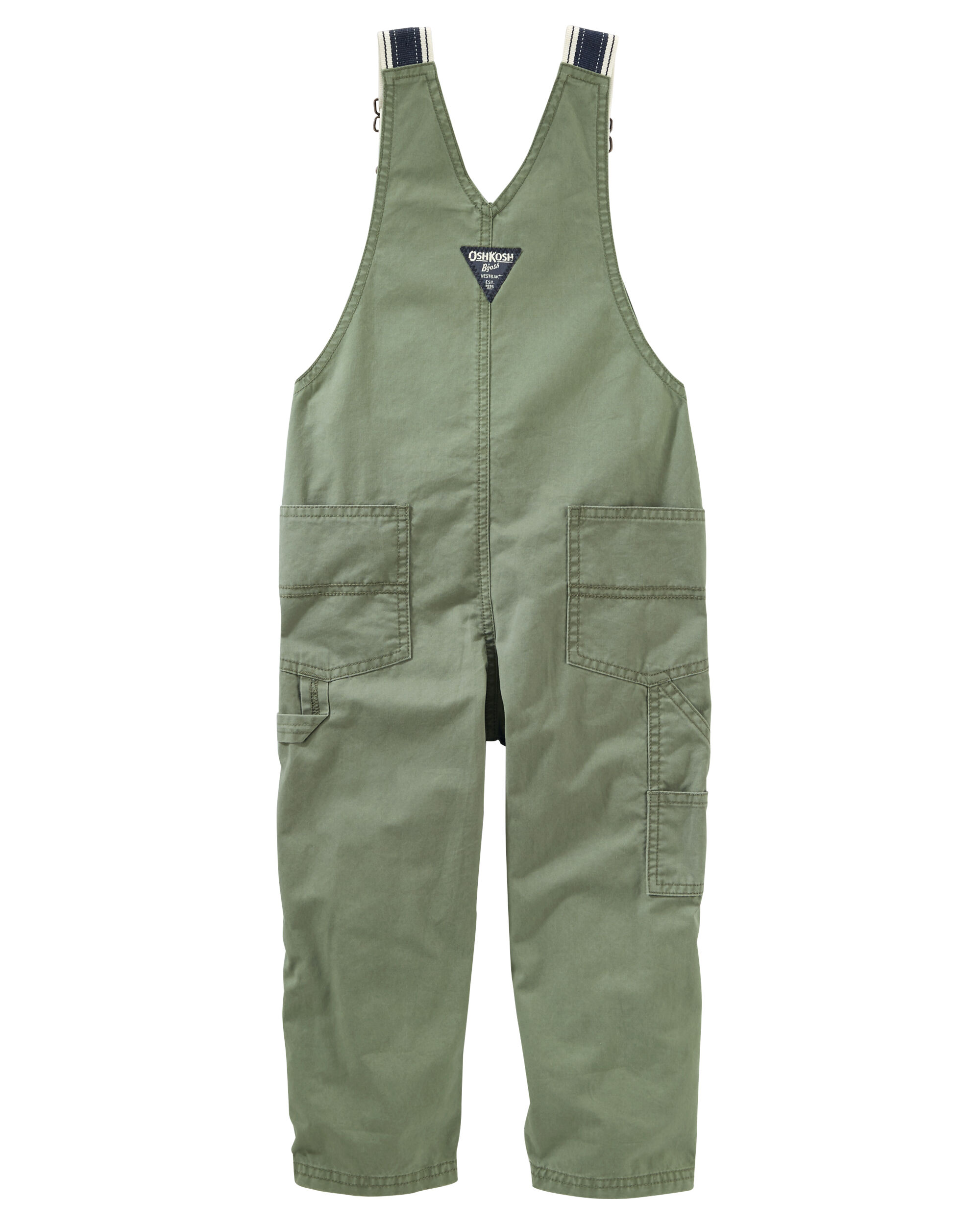 OshKosh BGosh Baby Boys Convertible Twill Overalls