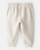 Baby Boy DayDream Fleece Joggers - Cream, image 2 of 4 slides
