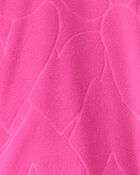 Girls Space Print Loose Fit Long-Sleeve Zip-Up 1-Piece Pyjamas – Blue, image 2 of 3 slides