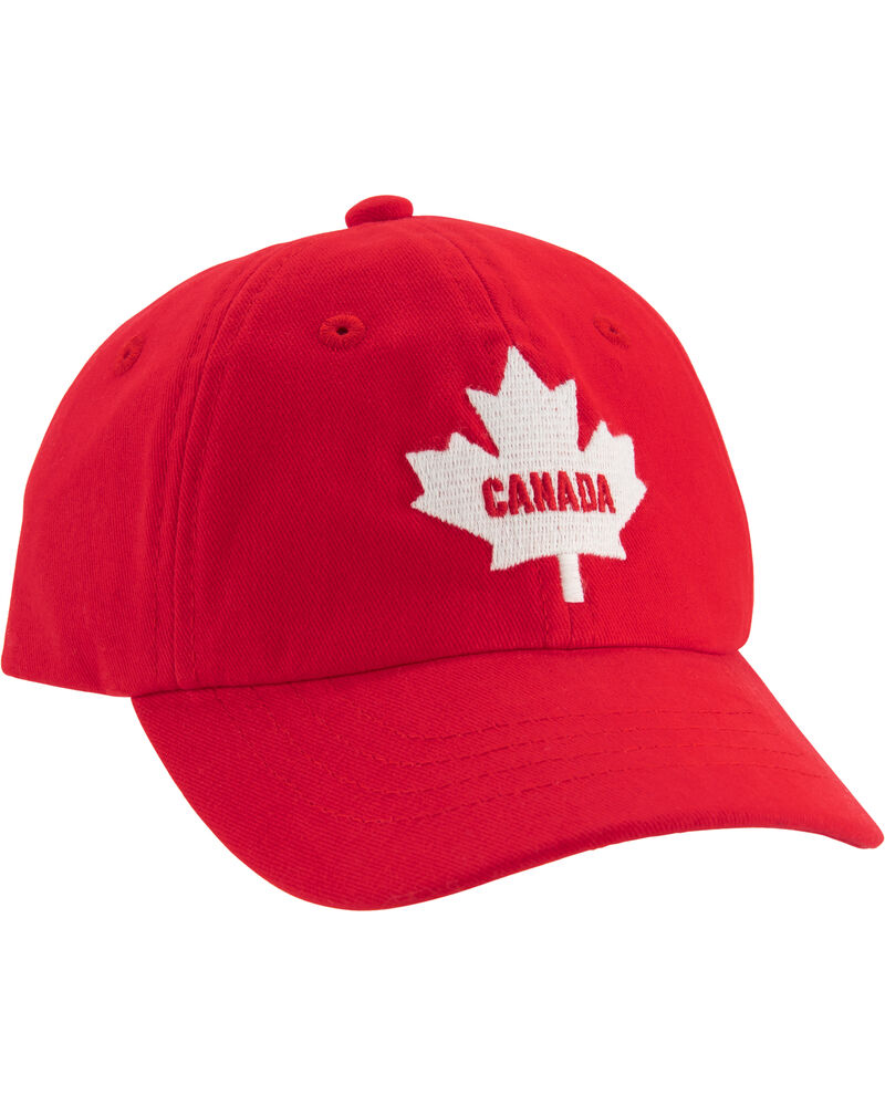 Red, White Canada Day Baseball Cap | carters.com