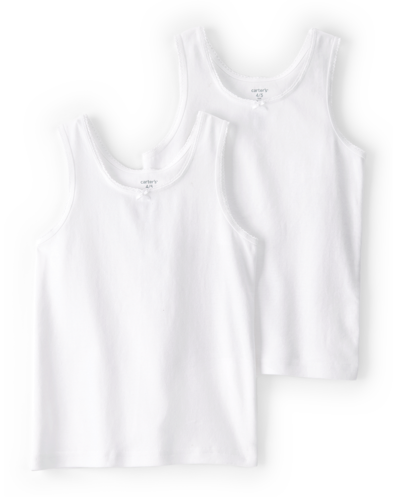2-Pack Cotton Tanks, image 1 of 3 slides
