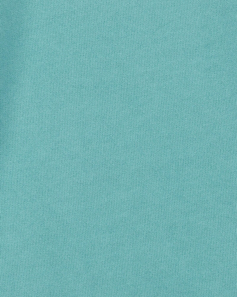 Baby French Terry Pullover - Teal, image 2 of 3 slides