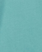 Baby French Terry Pullover - Teal, image 2 of 3 slides