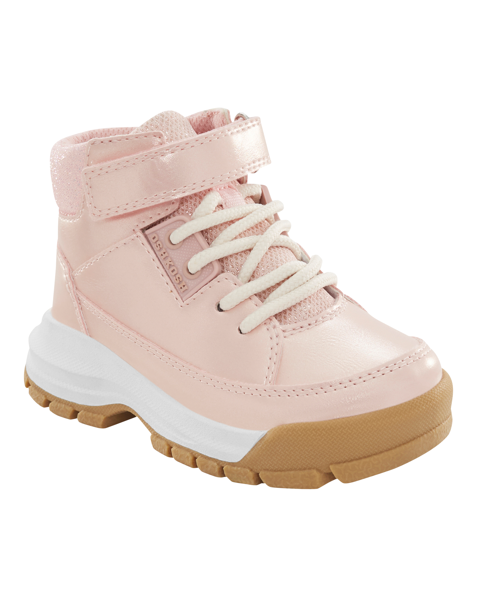 pink mack boots