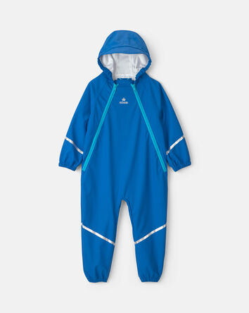 Toddler Boy Kombi Light Weight 1pc Rain Suit - Blue, 