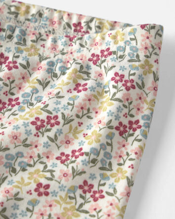 Baby Girl 2-Piece Organic Cotton Pajamas in Floral, 