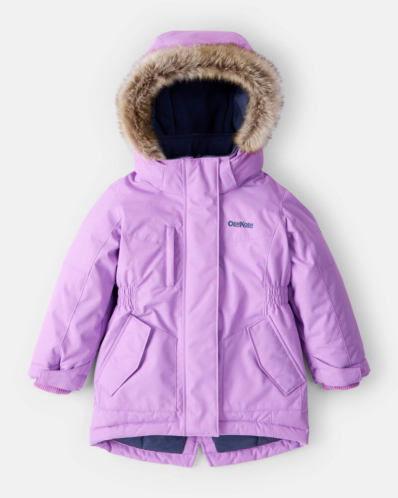 Sweater Junior Parka Jackets Jack Jones Junior Kids White Puffer