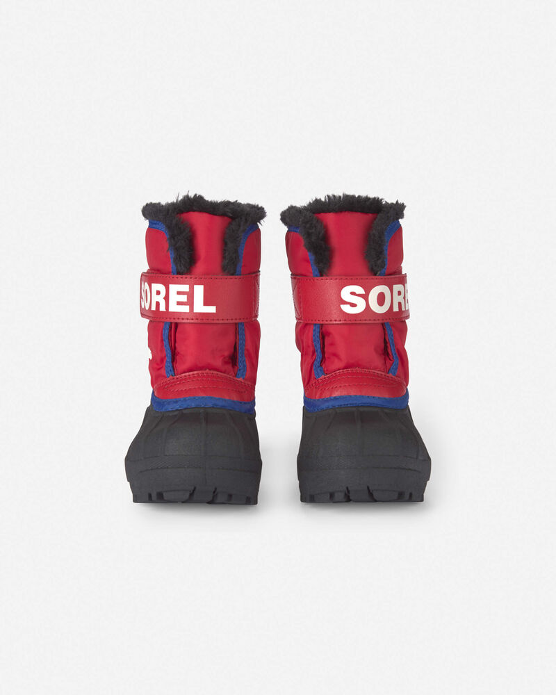 Gar&ccedil;ons - Bottes d'hiver Snow Commander&trade; SOREL - Rouge, image 1 sur 3 diapositives