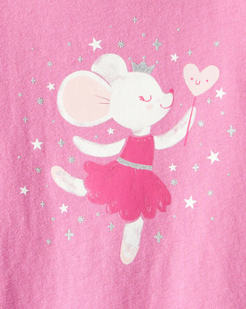Tout-petit fille - T-shirt à manches longues imprimé Ballerine, 