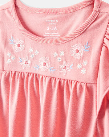 Kid 2-Pack Floral Bunnies Nightgowns, 
