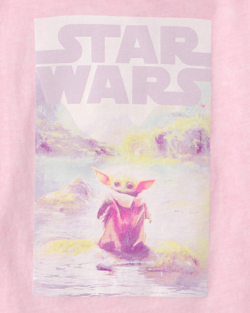 Tout-petit fille - T-shirt &agrave; imprim&eacute; Star Wars - Rose, image 2 sur 2 diapositives
