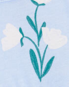 Baby Girl 2-Piece Floral Dress & Romper Set, image 4 of 6 slides